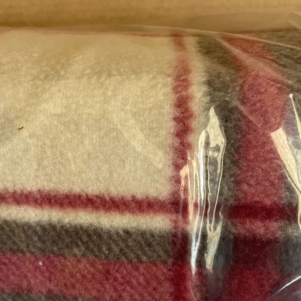 BackRoads 12V Heated Blanket Red Plaid Great For Traveling In Car, Truck, RV NIB